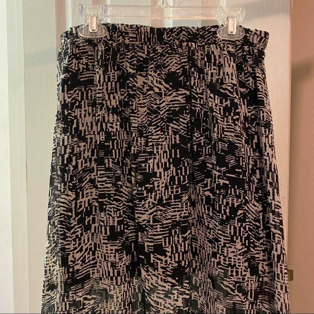 Boho Chic Flowy Maxi Skirt